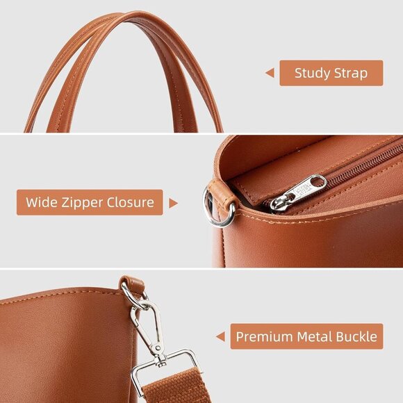 Versatile KALIDI Adjustable Cross-Body Tote - Spacious, Lightweight and Stylish - Picture 4 of 7